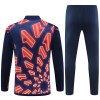 Juventus Sweat d'Entraînement Quarter-Zip 2023-24 Rouge Enfant